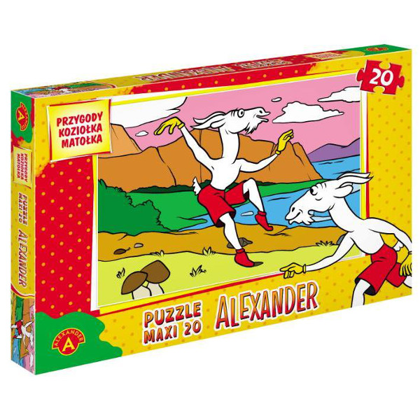  XXL Pieces - Koziołek Matołek 20 piece jigsaw puzzle Brand: Alexander 