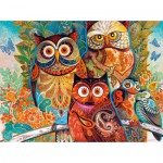  David Galchutt: Owls 2000 piece jigsaw puzzle