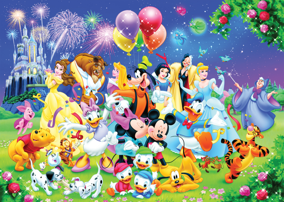 Jigsaw Puzzle - 1000 Pieces - The Disney Family 